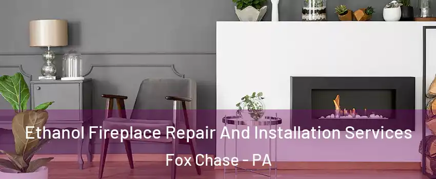 Ethanol Fireplace Repair And Installation Services Fox Chase - PA