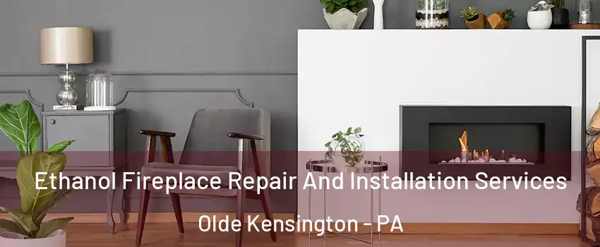 Ethanol Fireplace Repair And Installation Services Olde Kensington - PA