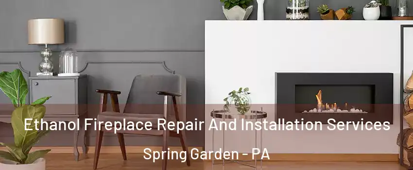 Ethanol Fireplace Repair And Installation Services Spring Garden - PA