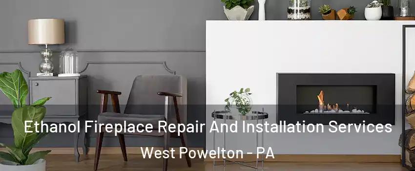Ethanol Fireplace Repair And Installation Services West Powelton - PA
