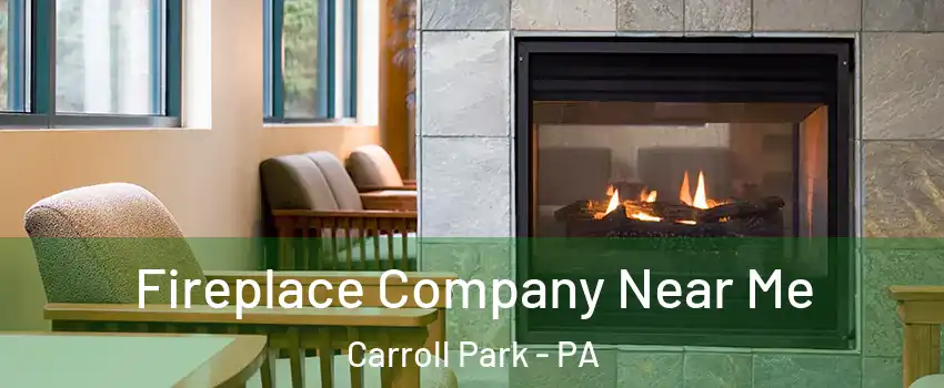Fireplace Company Near Me Carroll Park - PA