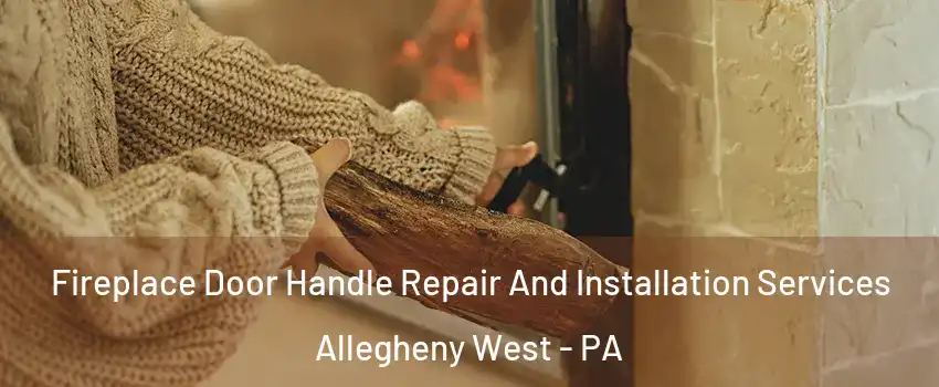 Fireplace Door Handle Repair And Installation Services Allegheny West - PA