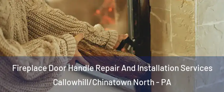 Fireplace Door Handle Repair And Installation Services Callowhill/Chinatown North - PA