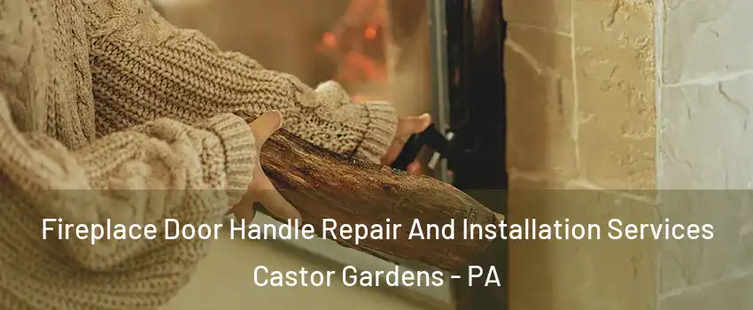 Fireplace Door Handle Repair And Installation Services Castor Gardens - PA