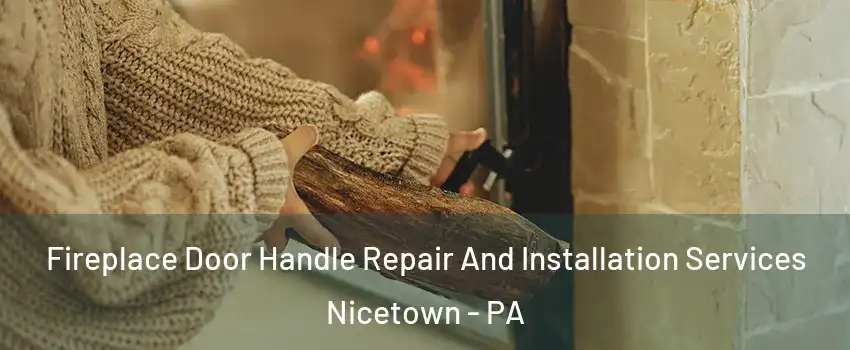 Fireplace Door Handle Repair And Installation Services Nicetown - PA