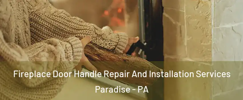 Fireplace Door Handle Repair And Installation Services Paradise - PA