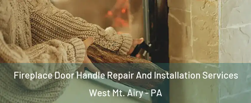 Fireplace Door Handle Repair And Installation Services West Mt. Airy - PA
