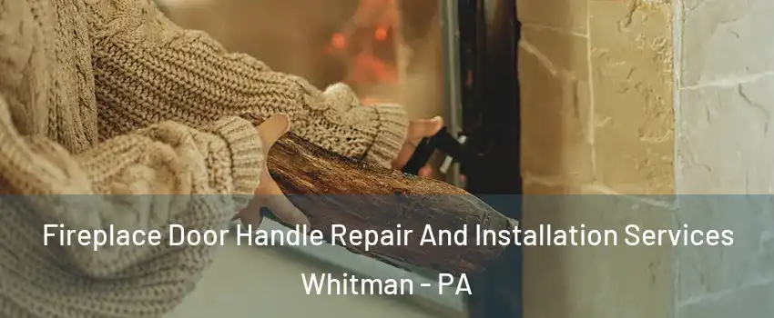 Fireplace Door Handle Repair And Installation Services Whitman - PA