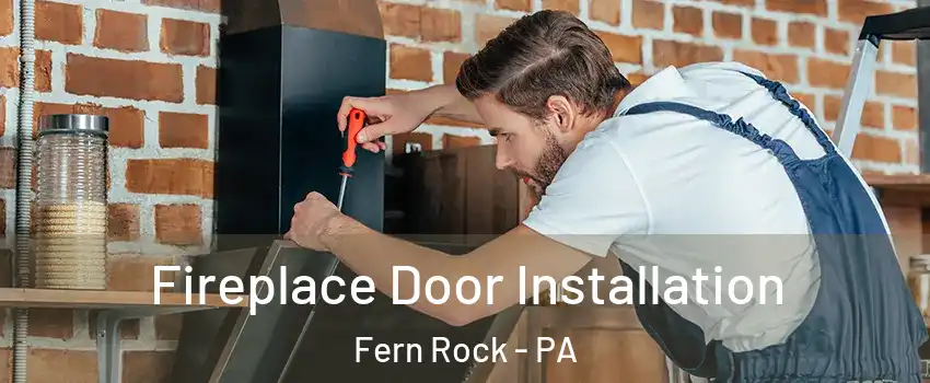 Fireplace Door Installation Fern Rock - PA