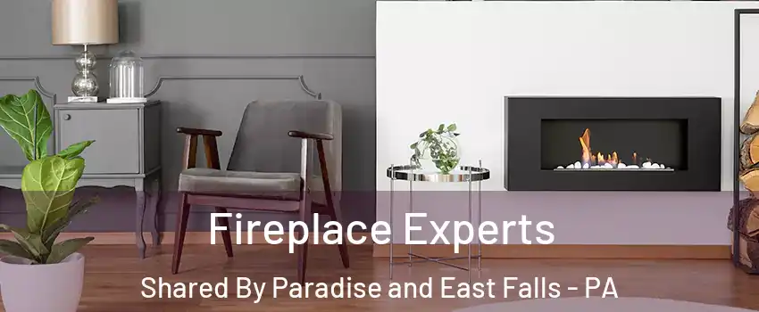 Fireplace Experts Shared By Paradise and East Falls - PA