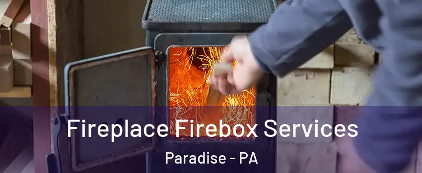 Fireplace Firebox Services Paradise - PA