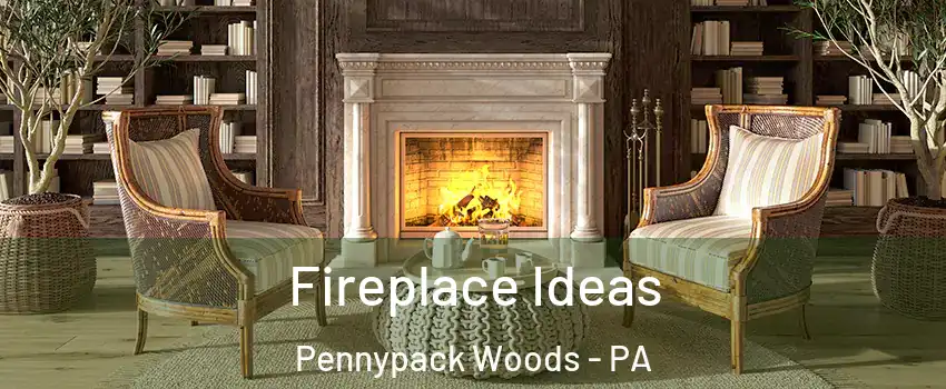 Fireplace Ideas Pennypack Woods - PA