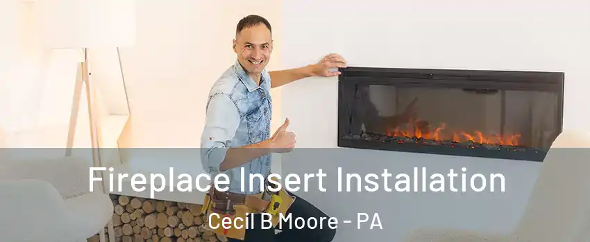 Fireplace Insert Installation Cecil B Moore - PA
