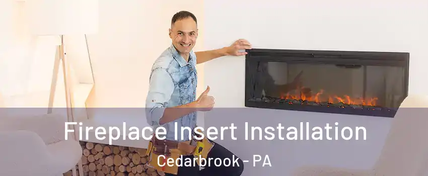 Fireplace Insert Installation Cedarbrook - PA