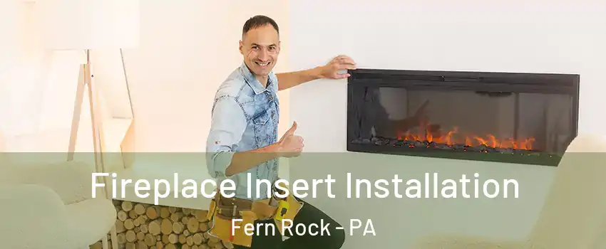 Fireplace Insert Installation Fern Rock - PA