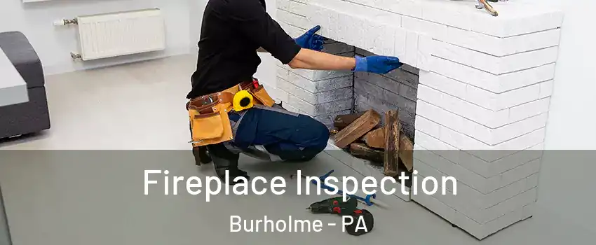 Fireplace Inspection Burholme - PA
