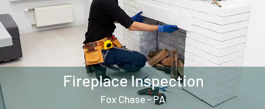Fireplace Inspection Fox Chase - PA