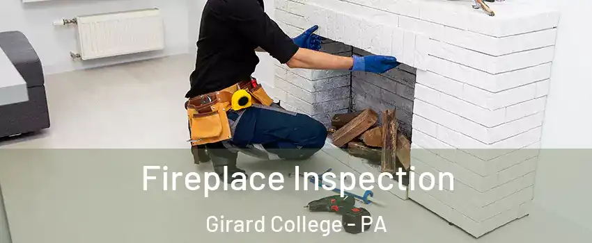 Fireplace Inspection Girard College - PA