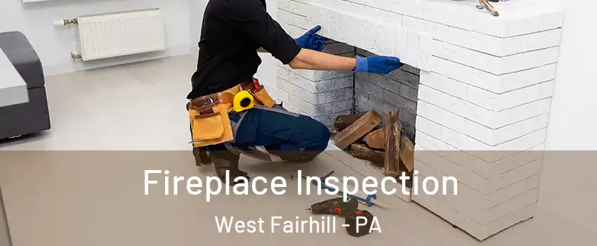Fireplace Inspection West Fairhill - PA