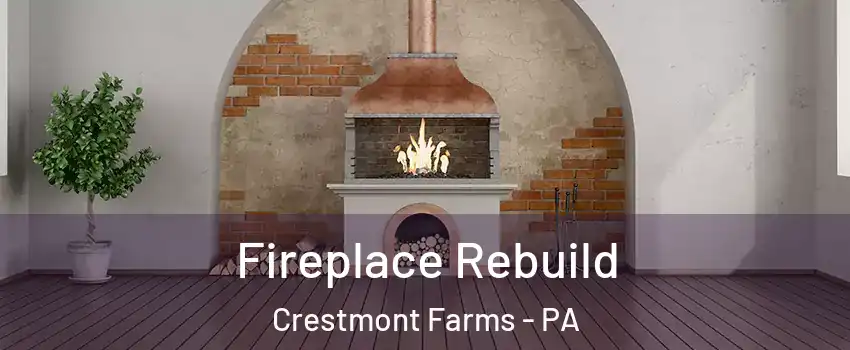 Fireplace Rebuild Crestmont Farms - PA
