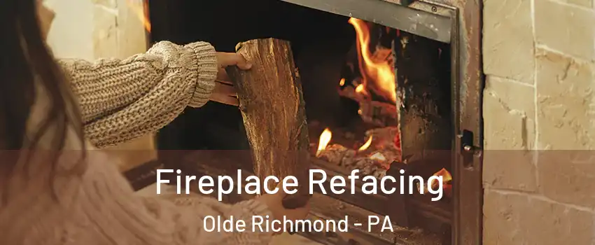 Fireplace Refacing Olde Richmond - PA