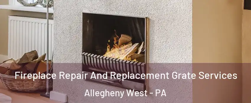 Fireplace Repair And Replacement Grate Services Allegheny West - PA