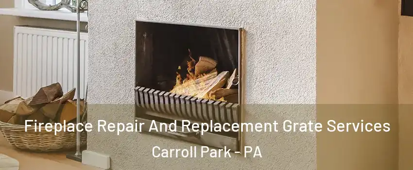 Fireplace Repair And Replacement Grate Services Carroll Park - PA