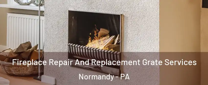 Fireplace Repair And Replacement Grate Services Normandy - PA