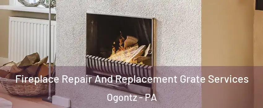 Fireplace Repair And Replacement Grate Services Ogontz - PA