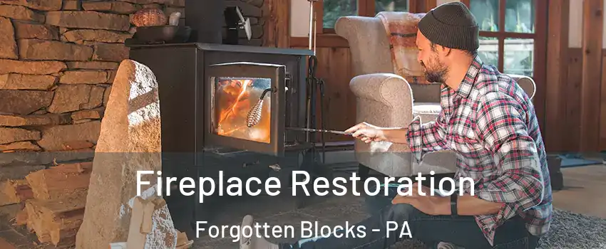 Fireplace Restoration Forgotten Blocks - PA