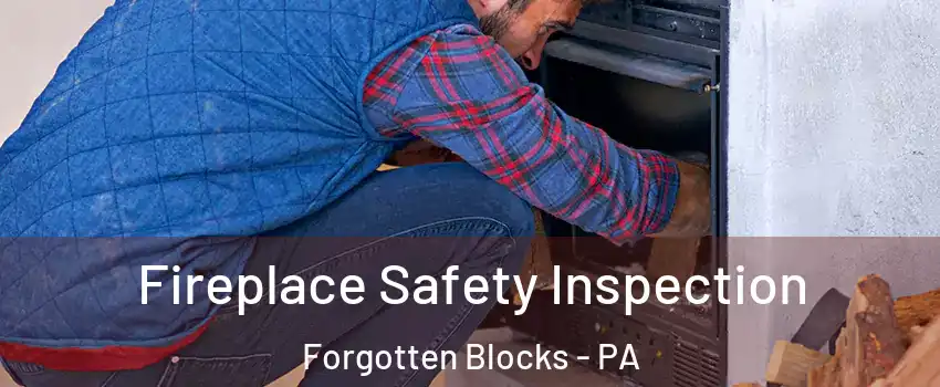 Fireplace Safety Inspection Forgotten Blocks - PA