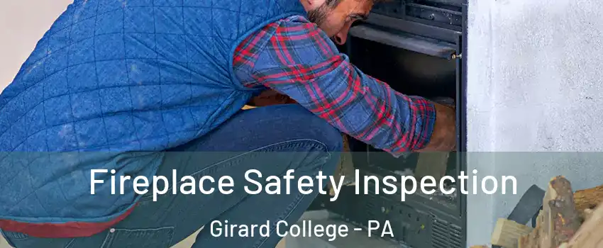 Fireplace Safety Inspection Girard College - PA