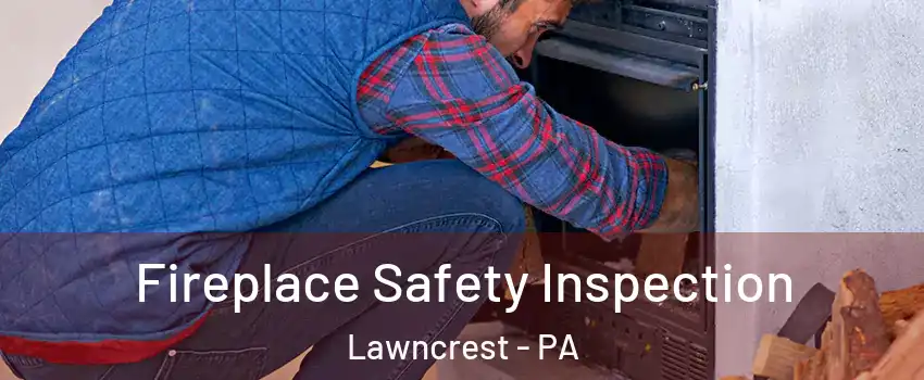 Fireplace Safety Inspection Lawncrest - PA