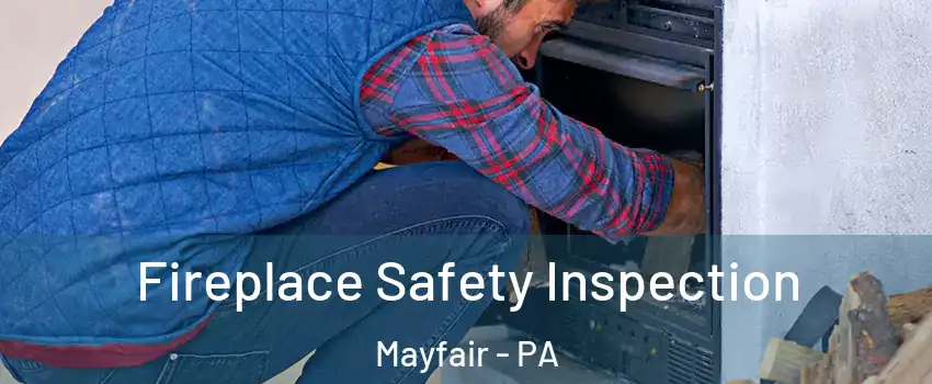 Fireplace Safety Inspection Mayfair - PA
