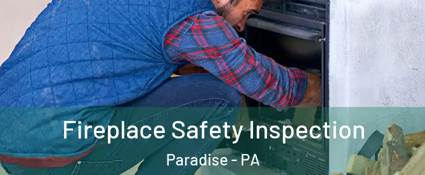 Fireplace Safety Inspection Paradise - PA