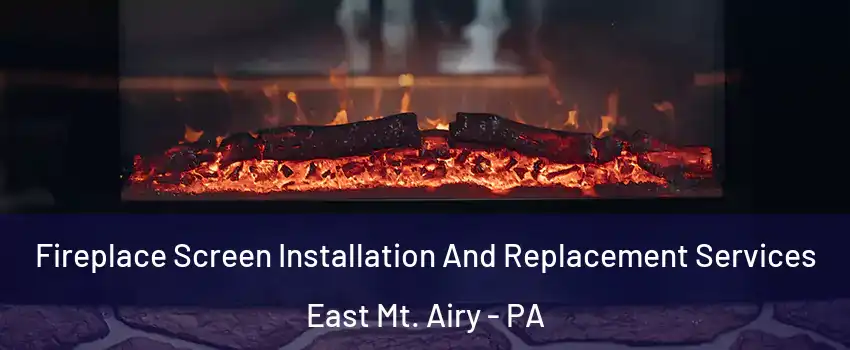 Fireplace Screen Installation And Replacement Services East Mt. Airy - PA