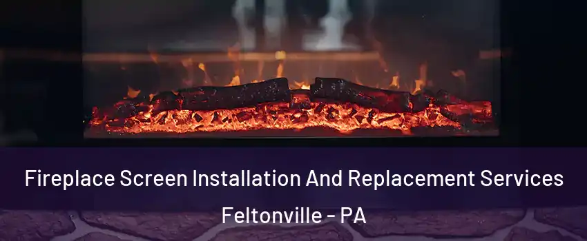 Fireplace Screen Installation And Replacement Services Feltonville - PA