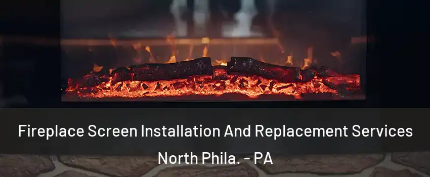 Fireplace Screen Installation And Replacement Services North Phila. - PA