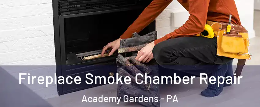 Fireplace Smoke Chamber Repair Academy Gardens - PA