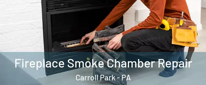 Fireplace Smoke Chamber Repair Carroll Park - PA