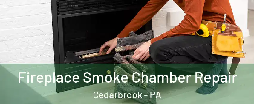 Fireplace Smoke Chamber Repair Cedarbrook - PA