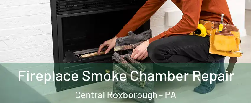 Fireplace Smoke Chamber Repair Central Roxborough - PA