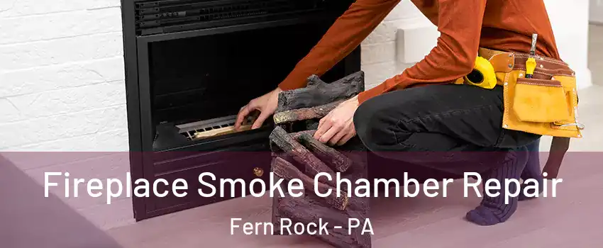 Fireplace Smoke Chamber Repair Fern Rock - PA