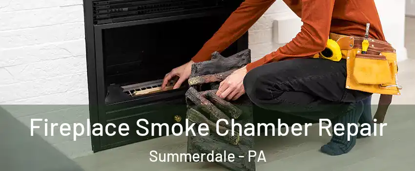 Fireplace Smoke Chamber Repair Summerdale - PA