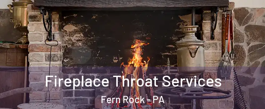 Fireplace Throat Services Fern Rock - PA