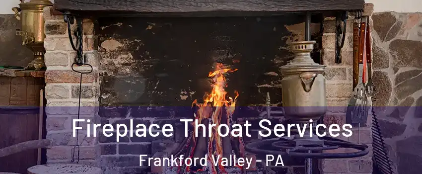 Fireplace Throat Services Frankford Valley - PA