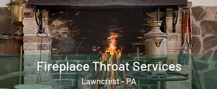 Fireplace Throat Services Lawncrest - PA