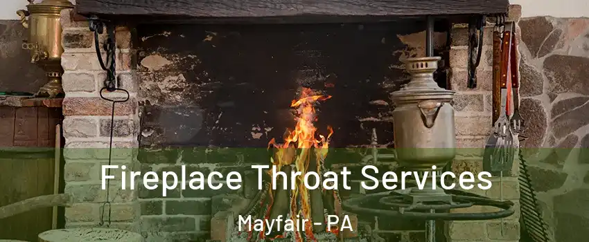 Fireplace Throat Services Mayfair - PA