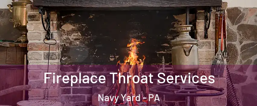 Fireplace Throat Services Navy Yard - PA