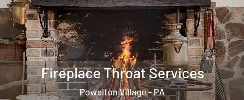 Fireplace Throat Services Powelton Village - PA